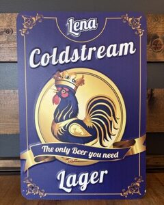 Beer Brand Tin Tacker