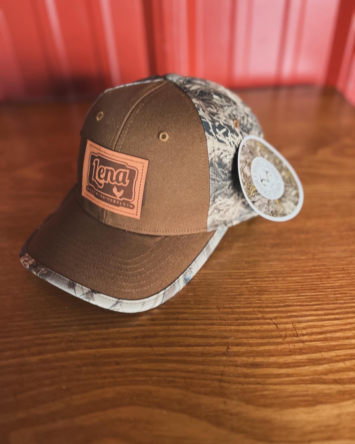 Brown Real Tree Camo Hat