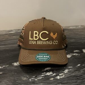 Brown Gold Camo Hat