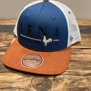 Orange Bill Rooster Cap