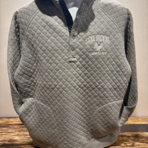 Grey Quilted Pull Over